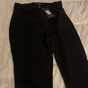 Women’s black flare leg jeans